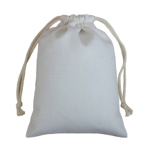 Cotton drawstring bag with custom logo printing